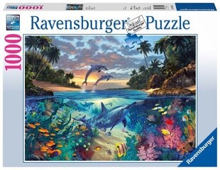 Ravensburger Puzzle Coral Bay 1000p 19145 hinta ja tiedot | Palapelit | hobbyhall.fi