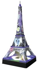 Ravensburger 3D palapeli: La Tour Eiffel Disney Night Edition (216kpl) (12520) hinta ja tiedot | Palapelit | hobbyhall.fi