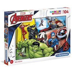 Clementoni Palapelit 104 osaa The Avengers hinta ja tiedot | Palapelit | hobbyhall.fi