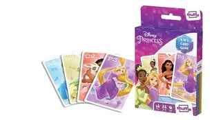 Shuffle Fun 4in1 Disney Prinsessat korttipeli hinta ja tiedot | Lautapelit ja älypelit | hobbyhall.fi