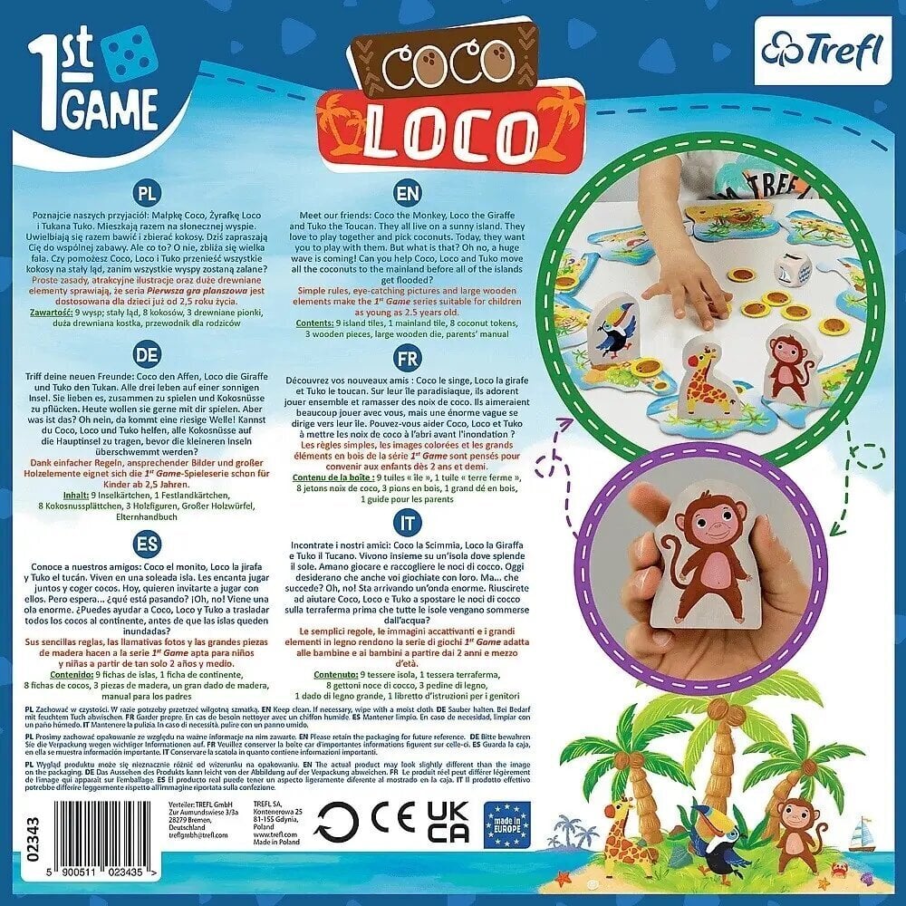 Peli Coco Loco hinta ja tiedot | Lautapelit ja älypelit | hobbyhall.fi