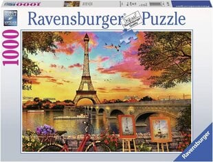 Ravensburger palapeli: Pariisi (1000kpl) (15168) hinta ja tiedot | Palapelit | hobbyhall.fi