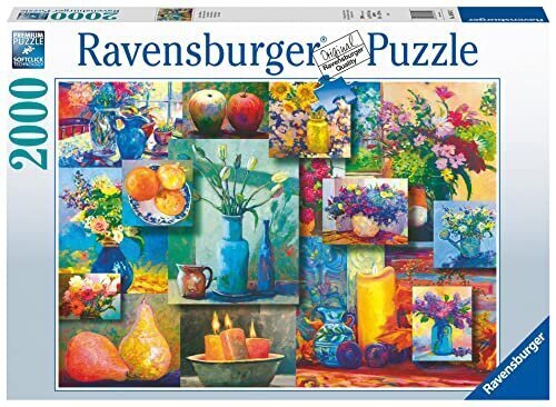 Ravensburger Still Life Beauty 2000 Piece Jigsaw Palapeli aikuisille ja 12 -vuotiaille lapsille hinta ja tiedot | Palapelit | hobbyhall.fi