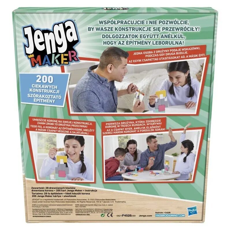 Peli Jenga Maker hinta ja tiedot | Lautapelit ja älypelit | hobbyhall.fi