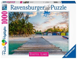 Ravensburger Puzzle Malediivit Paradise 1000p 16912 hinta ja tiedot | Palapelit | hobbyhall.fi