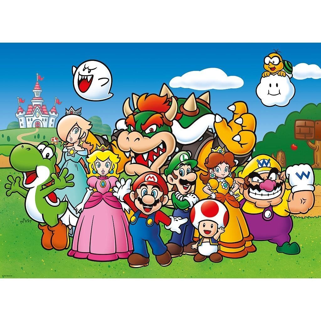 Ravensburger Puzzle Super Mario Fun 100P 12992 hinta ja tiedot | Palapelit | hobbyhall.fi