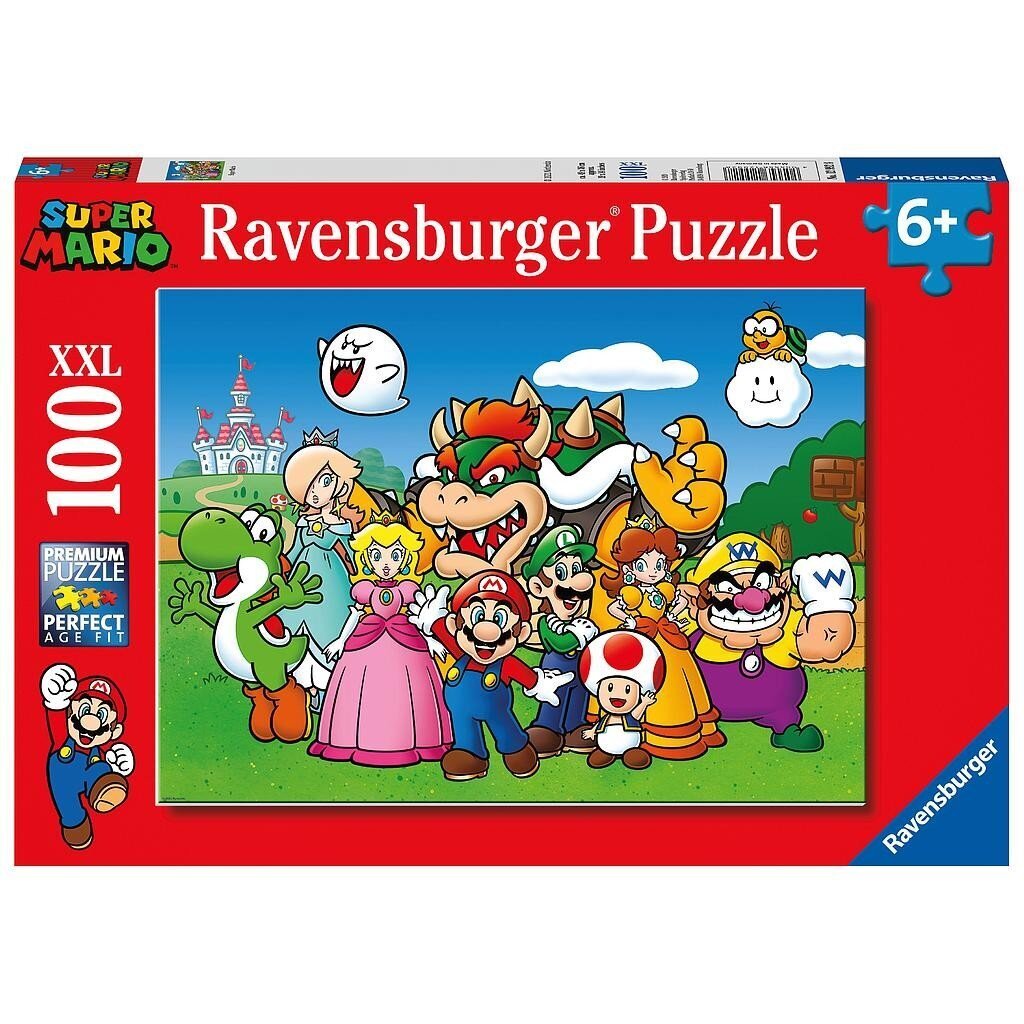 Ravensburger Puzzle Super Mario Fun 100P 12992 hinta ja tiedot | Palapelit | hobbyhall.fi