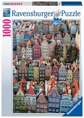 Ravensburger Puzzle Gdansk Puola 1000pc 16726 hinta ja tiedot | Palapelit | hobbyhall.fi