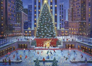 Ravensburger Puzzle Rockefeller Center 1000pc 19563 hinta ja tiedot | Palapelit | hobbyhall.fi