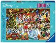 Ravensburger Disney Christmas Snowglobe Paradise 1000 -osainen palapelit Aikuisille ja lapsille 12 -vuotiaat ylös hinta ja tiedot | Palapelit | hobbyhall.fi