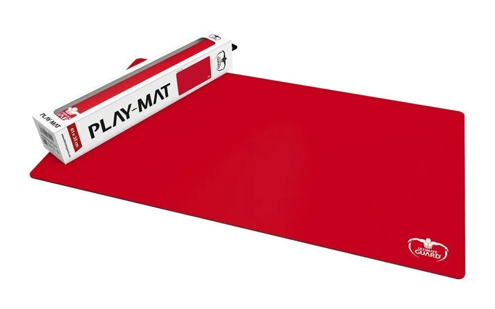 Ultimate Guard Play-Mat Yksivärinen Punainen 61 x 35 cm hinta ja tiedot | Lautapelit ja älypelit | hobbyhall.fi