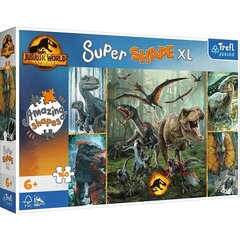 Puzzle 160 kpl XL Epätavalliset dinosaurukset Jurassic World hinta ja tiedot | Palapelit | hobbyhall.fi