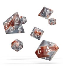 Oakie Doakie Dice RPG -sarja Gemidice - hopea-ruoste (7) hinta ja tiedot | Lautapelit ja älypelit | hobbyhall.fi