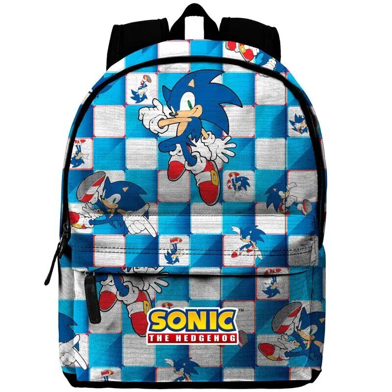 Sonic The Hedgehog Sininen Lay reppu 41cm hinta ja tiedot | Urheilukassit ja reput | hobbyhall.fi