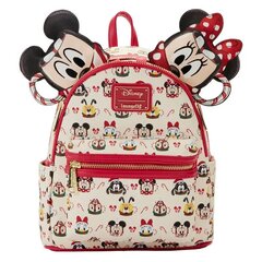 Loungefly Disney Mickey & Minni Hot Cocoa -reppu + korvapanta 117898 hinta ja tiedot | Koulureput ja -laukut | hobbyhall.fi