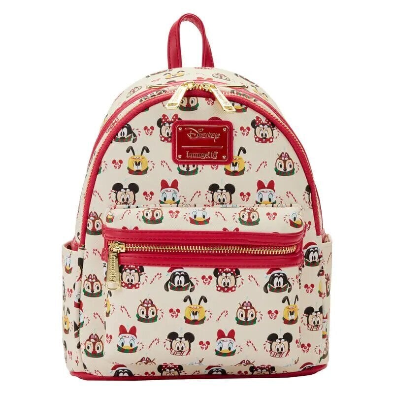 Loungefly Disney Mickey & Minni Hot Cocoa -reppu + korvapanta 117898 hinta ja tiedot | Koulureput ja -laukut | hobbyhall.fi