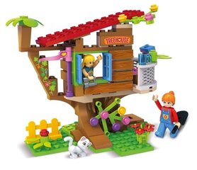 Rakennussetti Blocki My Girls "House in the tree", 155 osaa hinta ja tiedot | LEGOT ja rakennuslelut | hobbyhall.fi