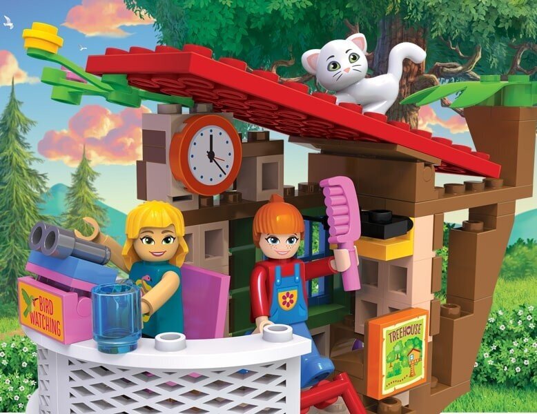 Rakennussetti Blocki My Girls "House in the tree", 155 osaa hinta ja tiedot | LEGOT ja rakennuslelut | hobbyhall.fi
