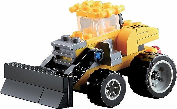 Rakentaja Blocki MyCity Small Bulldozer, KB8060, 55 kpl hinta ja tiedot | LEGOT ja rakennuslelut | hobbyhall.fi