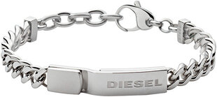 Diesel Miesten teräsrannekoru DX0966040 hinta ja tiedot | Diesel Miehille | hobbyhall.fi