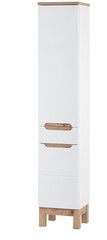 Korkea kylpyhuonekaappi BALI WHITE 800, väri valkoinen/tammi hinta ja tiedot | Comad Huonekalut ja sisustus | hobbyhall.fi