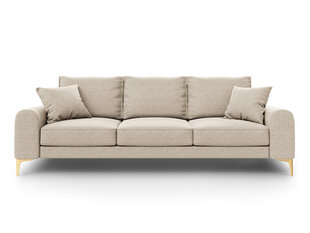 Kolmen istuttava sohva Mazzini Sofas Madara 222 cm, beige hinta ja tiedot | Sohvat ja vuodesohvat | hobbyhall.fi