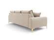 Kolmen istuttava sohva Mazzini Sofas Madara 222 cm, beige hinta ja tiedot | Sohvat ja vuodesohvat | hobbyhall.fi