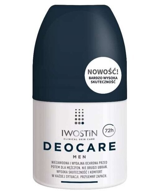 Roll-on deodorantti Iwostin Deocare miehille, 50 ml hinta ja tiedot | Deodorantit | hobbyhall.fi