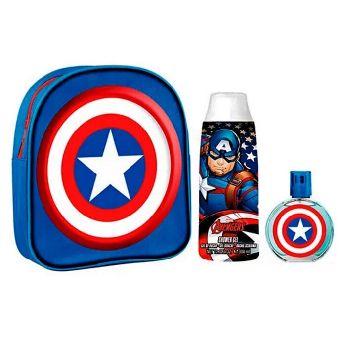 Lasten hajuvesisarja Captain America EDT (3 kpl) hinta ja tiedot | Lasten hajusteet | hobbyhall.fi