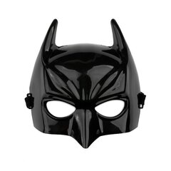 Halloween-naamio Batman, musta 18x16,5 cm hinta ja tiedot | Naamiaisasut | hobbyhall.fi