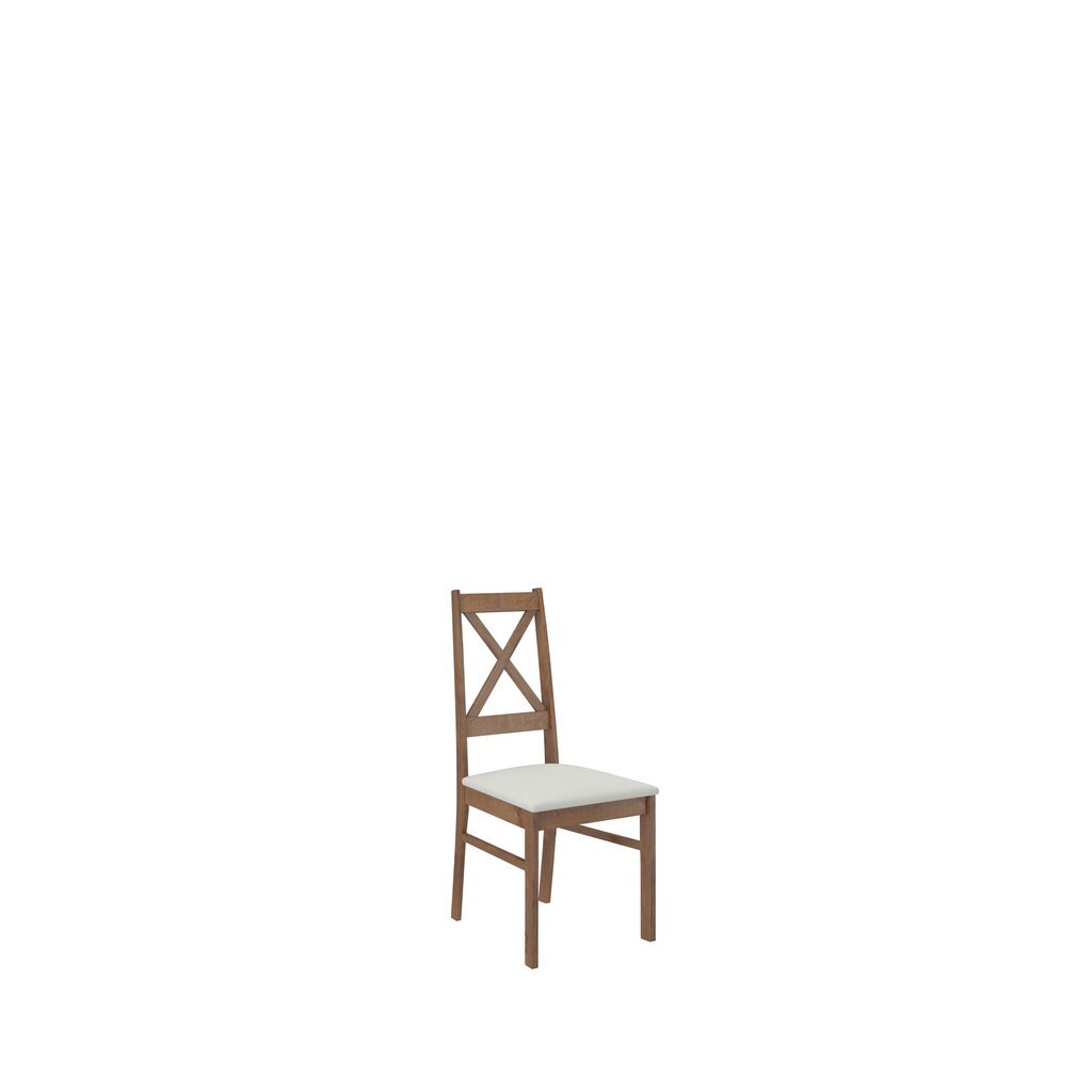 Tuoli K67, ruskea/beige hinta ja tiedot | Ruokapöydän tuolit | hobbyhall.fi