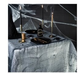 Halloween-koristeverkko, 210x300 cm., musta hinta ja tiedot | Juhlakoristeet | hobbyhall.fi