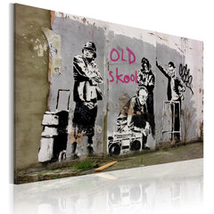 Kuva - Old school (Banksy) hinta ja tiedot | Taulut | hobbyhall.fi