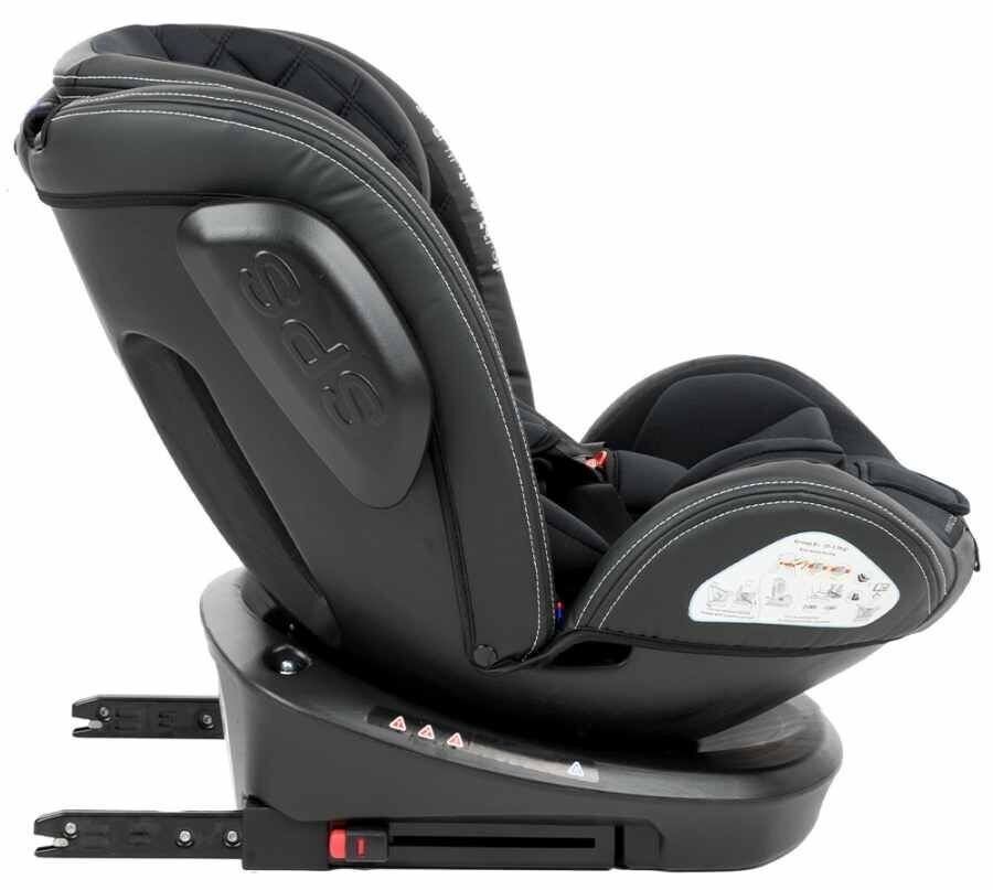 Turvaistuin Kikkaboo Stark Isofix, 0-36 kg, musta hinta ja tiedot | Turvaistuimet | hobbyhall.fi