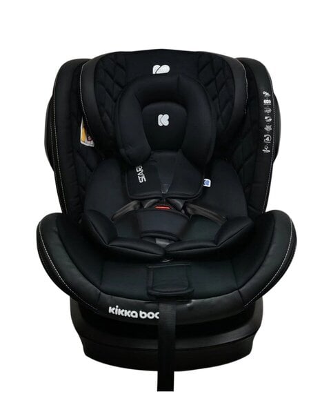 Turvaistuin Kikkaboo Stark Isofix, 0-36 kg, musta