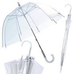 Suuri läpinäkyvä sateenvarjo hinta ja tiedot | StoreXO Muoti | hobbyhall.fi