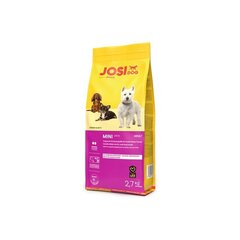 Josera JosiDog Mini pienikokoisille koirille kanan ja ankan kanssa, 2,7 kg hinta ja tiedot | Koiran kuivaruoka | hobbyhall.fi