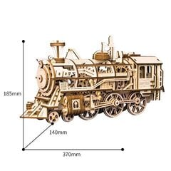 Robotime Locomotive Koottava Veturi hinta ja tiedot | LEGOT ja rakennuslelut | hobbyhall.fi