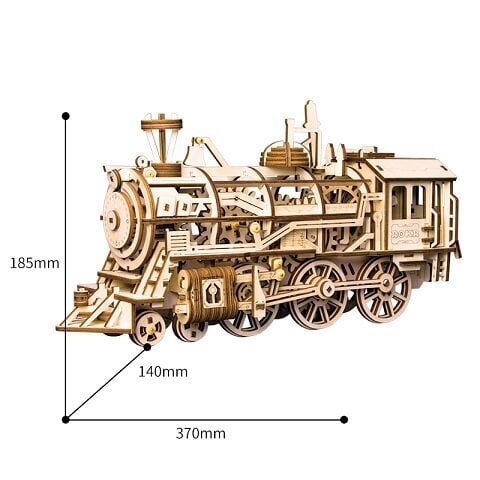 Robotime Locomotive Koottava Veturi hinta ja tiedot | LEGOT ja rakennuslelut | hobbyhall.fi