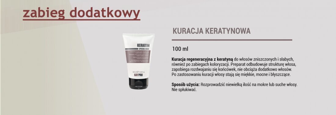 Korjaava shampoo vaurioituneille hiuksille keratiinilla KayPro, 1000 ml hinta ja tiedot | Shampoot | hobbyhall.fi