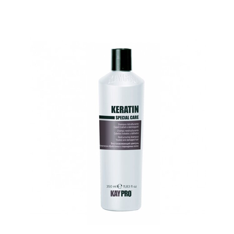 Korjaava shampoo vaurioituneille hiuksille keratiinilla KayPro, 350 ml hinta ja tiedot | Shampoot | hobbyhall.fi