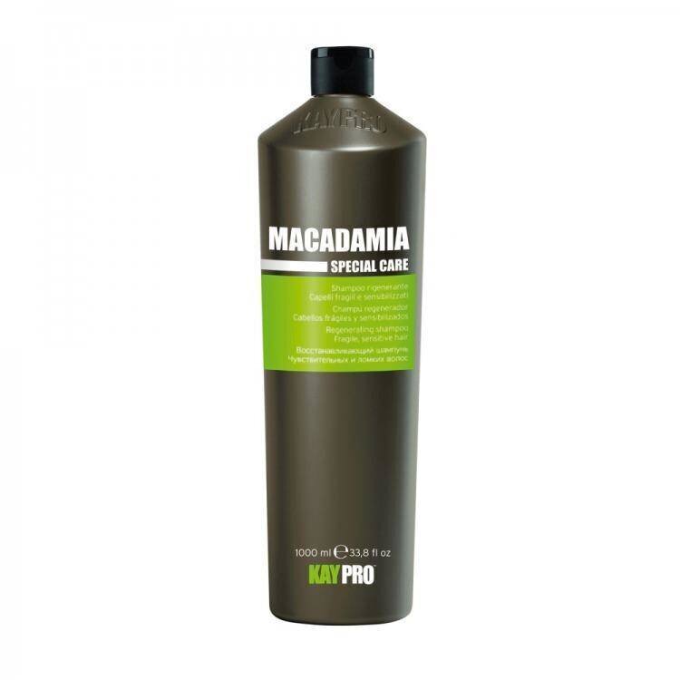 Makadamiaöljyä sisältävä korjaava shampoo kuiville hiuksille KayPro, 1000 ml hinta ja tiedot | Shampoot | hobbyhall.fi