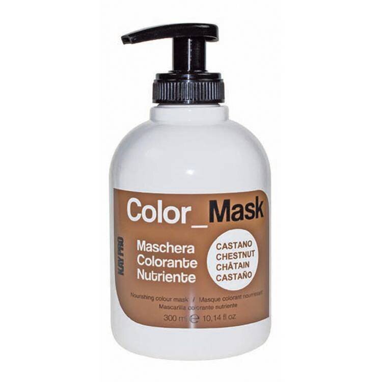 Ravitseva sävyttävä hiusnaamio Kaypro Color Mask Chestnut, 300 ml hinta ja tiedot | Hiusvärit | hobbyhall.fi