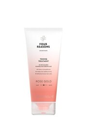 Four Reasons hoitava ja kiinteyttävä hiusnaamio värjätyille hiuksille Rose Gold 200ml hinta ja tiedot | Naamiot, öljyt ja seerumit | hobbyhall.fi