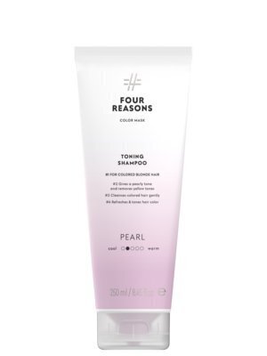 Four Reasons Color Mask Toning Shampoo Pearl 250ml hinta ja tiedot | Shampoot | hobbyhall.fi