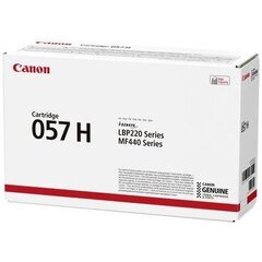 Alkuperäinen Canon 057H (3010C002) Black 10.000 lk hinta ja tiedot | Mustekasetit | hobbyhall.fi