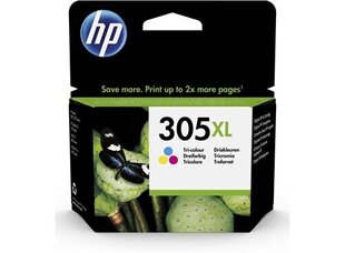 Alkuperäinen mustepatruuna HP 305XL (3YM63AE) TriColor 200 lk hinta ja tiedot | Mustekasetit | hobbyhall.fi