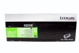 Lexmark 522XE (52D2X0E), Black Värikasetti hinta ja tiedot | Mustekasetit | hobbyhall.fi