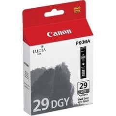 Canon Ink PGI-29 Dark Grey (4870B001) hinta ja tiedot | Mustekasetit | hobbyhall.fi