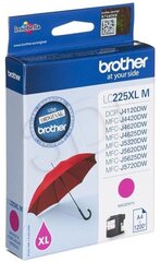 Alkuperäinen Brother LC225XL Magenta 1200 lk hinta ja tiedot | Mustekasetit | hobbyhall.fi